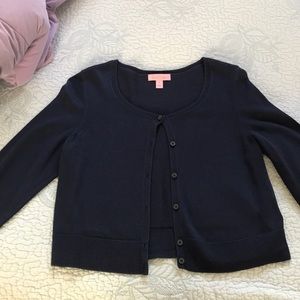 Navy Lilly Pulitzer Shrug